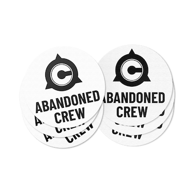 Стикер с лого +[Текст]